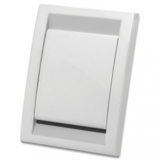 Classic Deco Vac inlet - 2 colors: white and grey